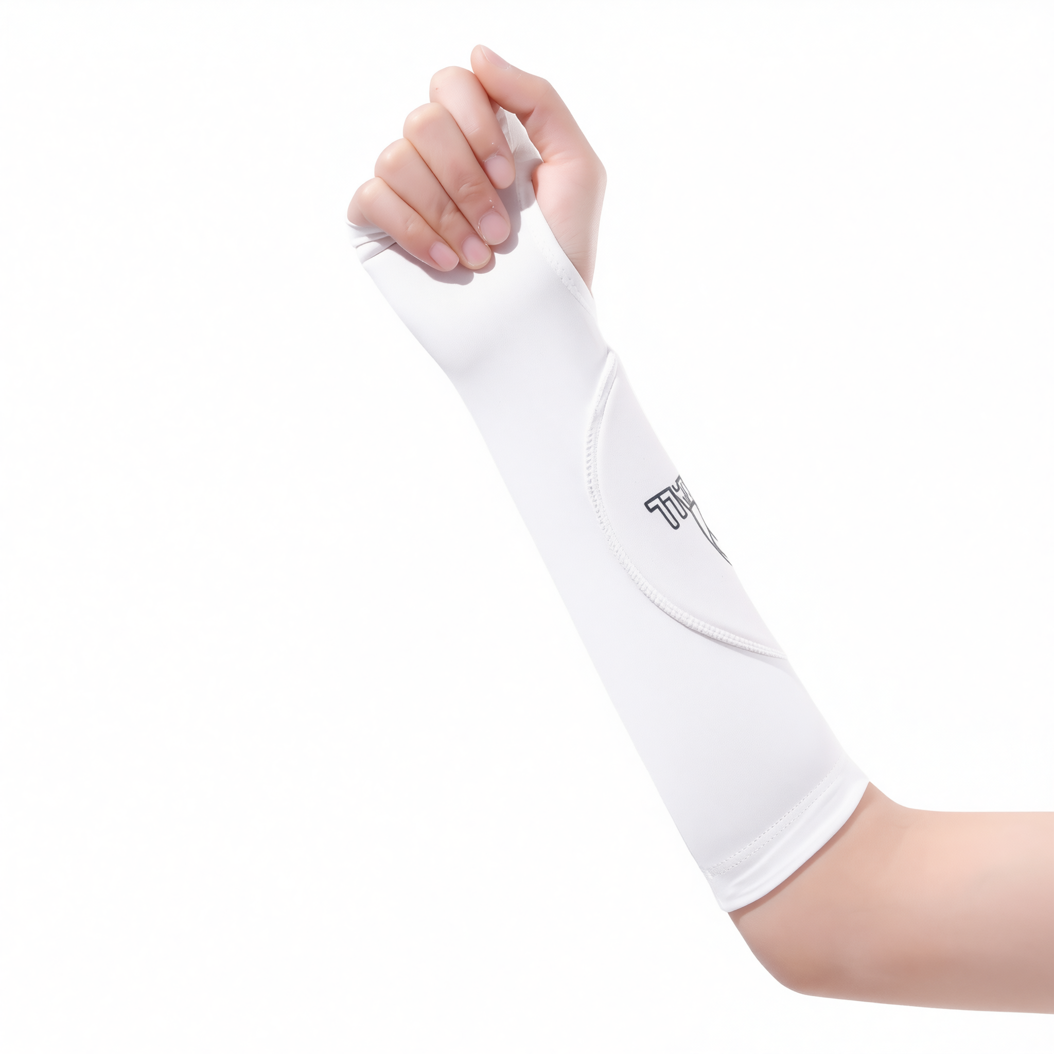 Volleyball Arm Guards Nylon The one who leaps Volleyball arm guards [white] l