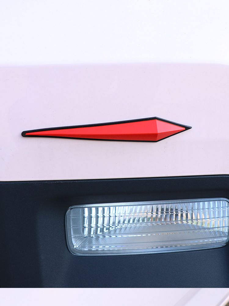 Ning zhi Car Bumper Strip TPE Arrow Design Blue - decorative anti-collision view 2