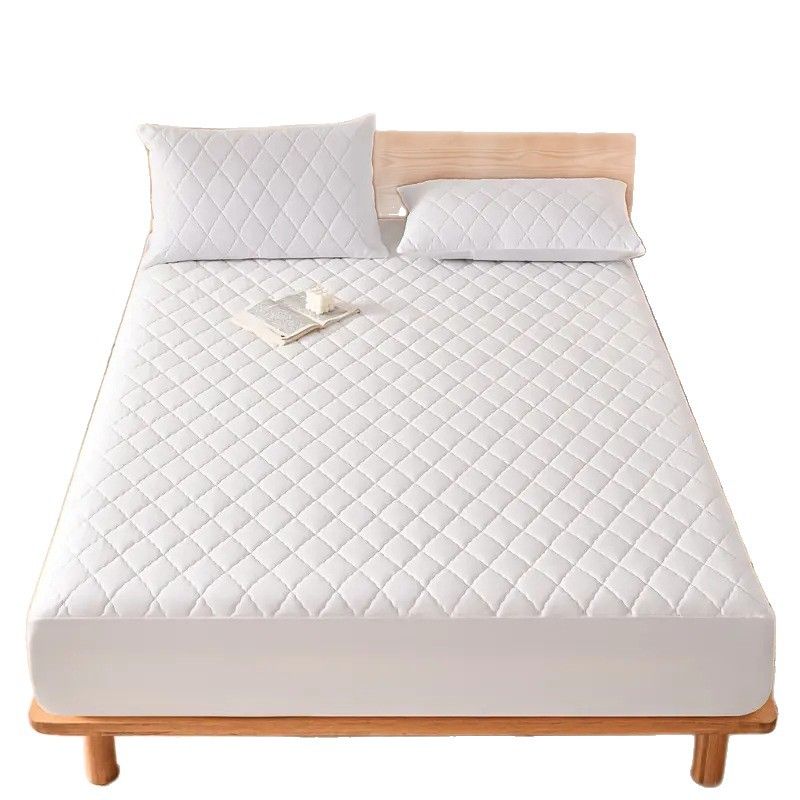 Waterproof Brushed Polyester Fitted Sheet Mattress black 200*220cm [single view 4