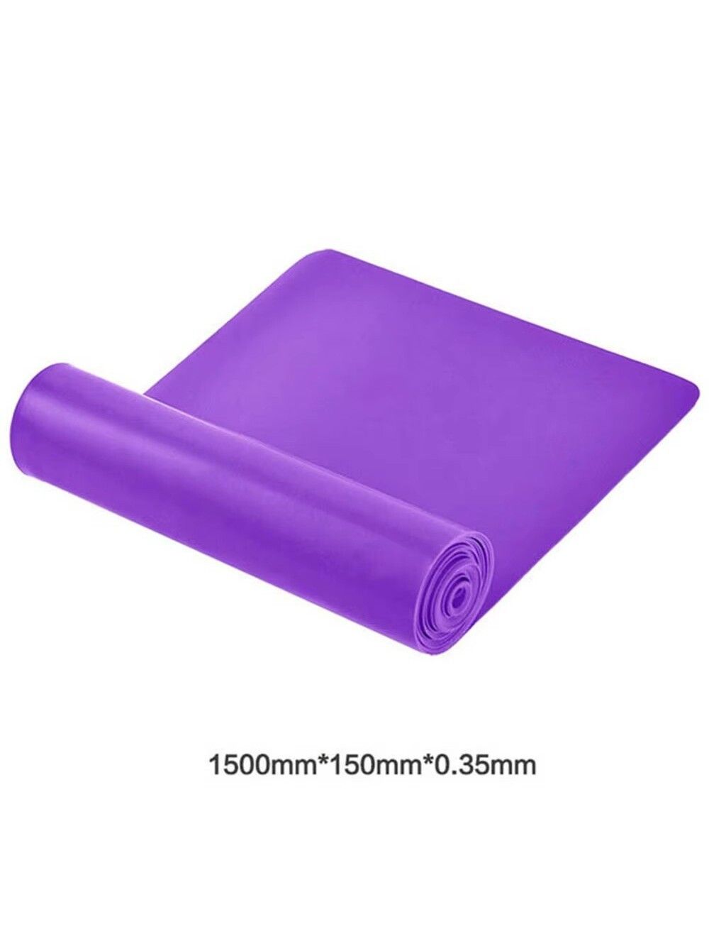 Resistance Band QZE Rubber 1.5m 1.5m resistance sheet [red] view 6