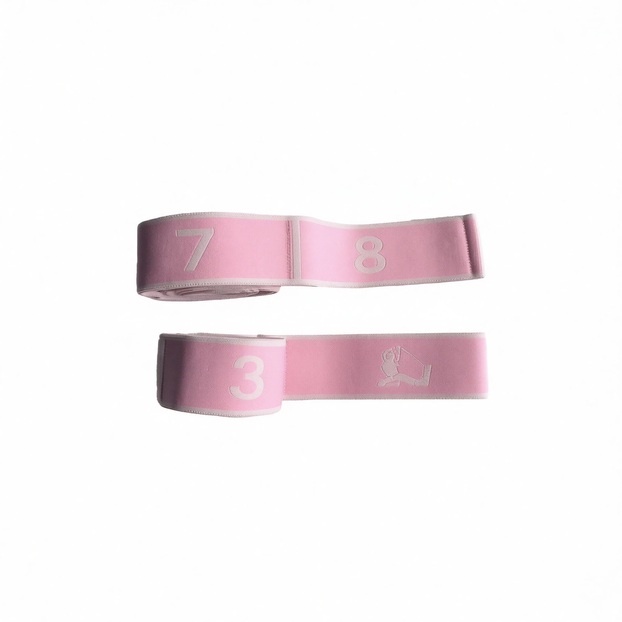 Resistance Band Yoga Fitness Digital Style Powder pink - kids' size — image 1
