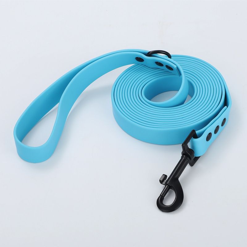 Pet Leash Roommate PVC Waterproof Dog Training Rope Sky blue 3m*2.0cm — image 1