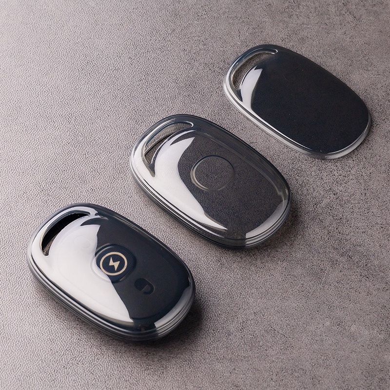 Electric Scooter Key Case TPU for Aima Luna [transparent black] key cover + view 3