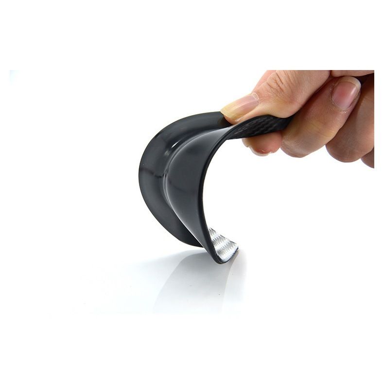 Ningzhi Anti-Scratch Bumper Strip PVC Black 6 Pack Black (pack of 6 small view 4