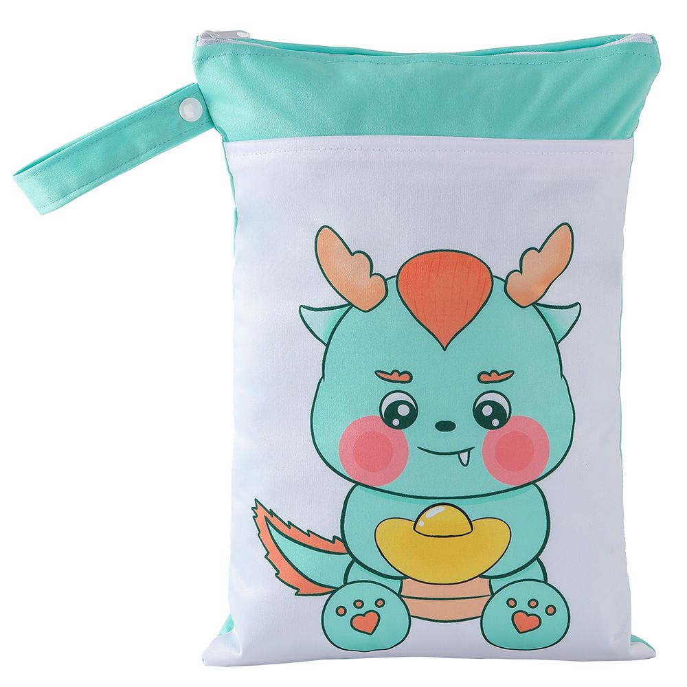Cartoon Storage Hanging Bag Travel Dry Wet Separation DWST63 25cm*35cm (double