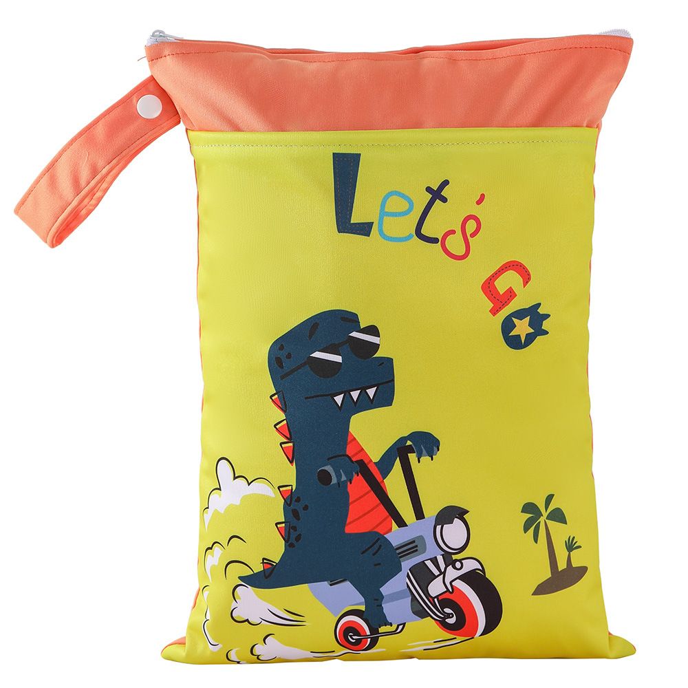 Cartoon Storage Hanging Bag Travel Dry Wet Separation DWST65 25cm*35cm (double