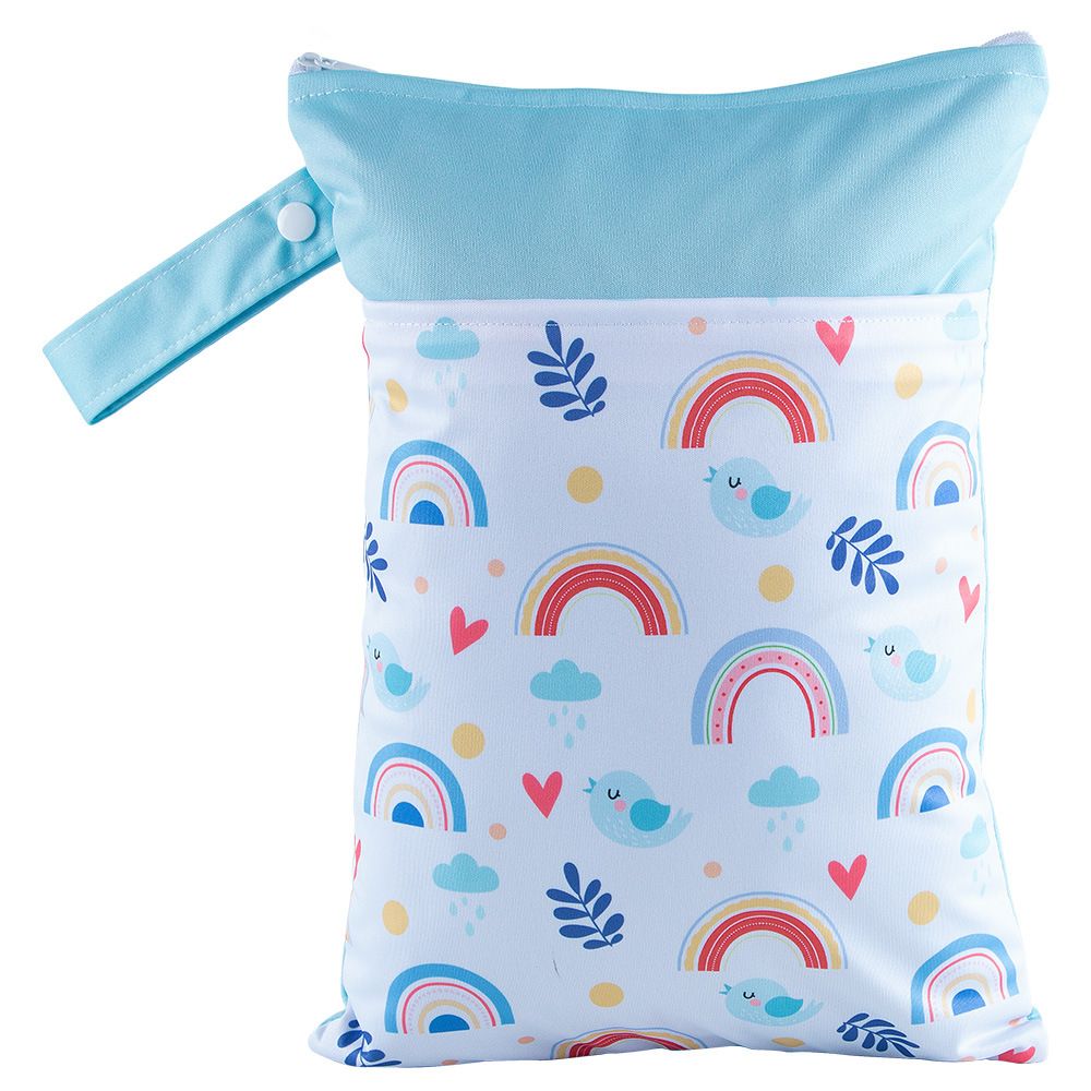 Cartoon Storage Hanging Bag Travel Dry Wet Separation STZR07 25cm*35cm (double