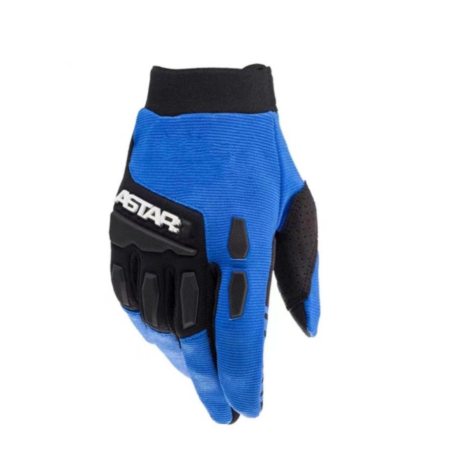 Lohas Fox Bicycle Gloves Nylon Long Finger A blue M