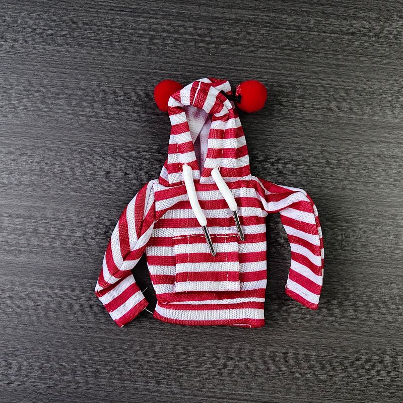 Jicheng Car Gear Shift Lever Cover Fabric Little bee (red) — image 1