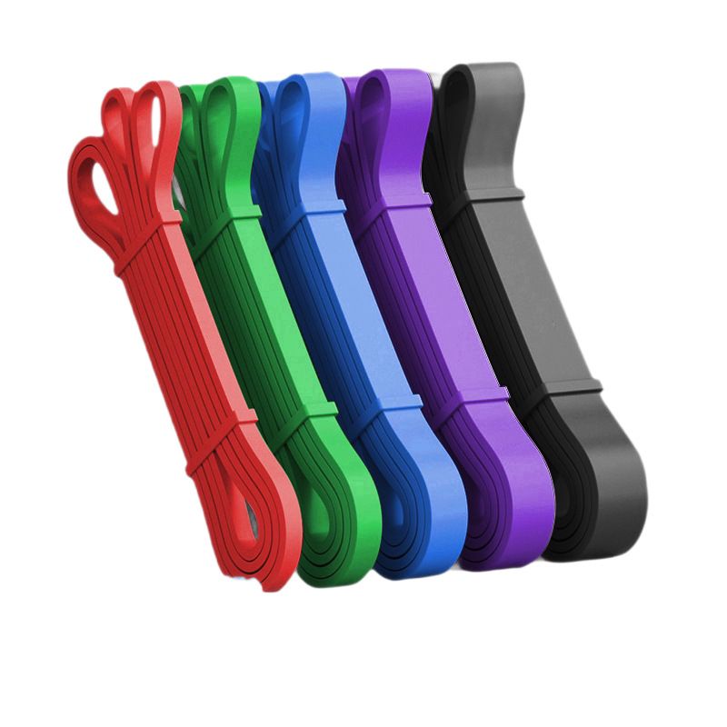 TPE Resistance Band Yoga Fitness Strength Training Orange view 3