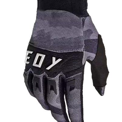LOHAS FOX Bicycle Gloves Nylon Unisex Black M view 6