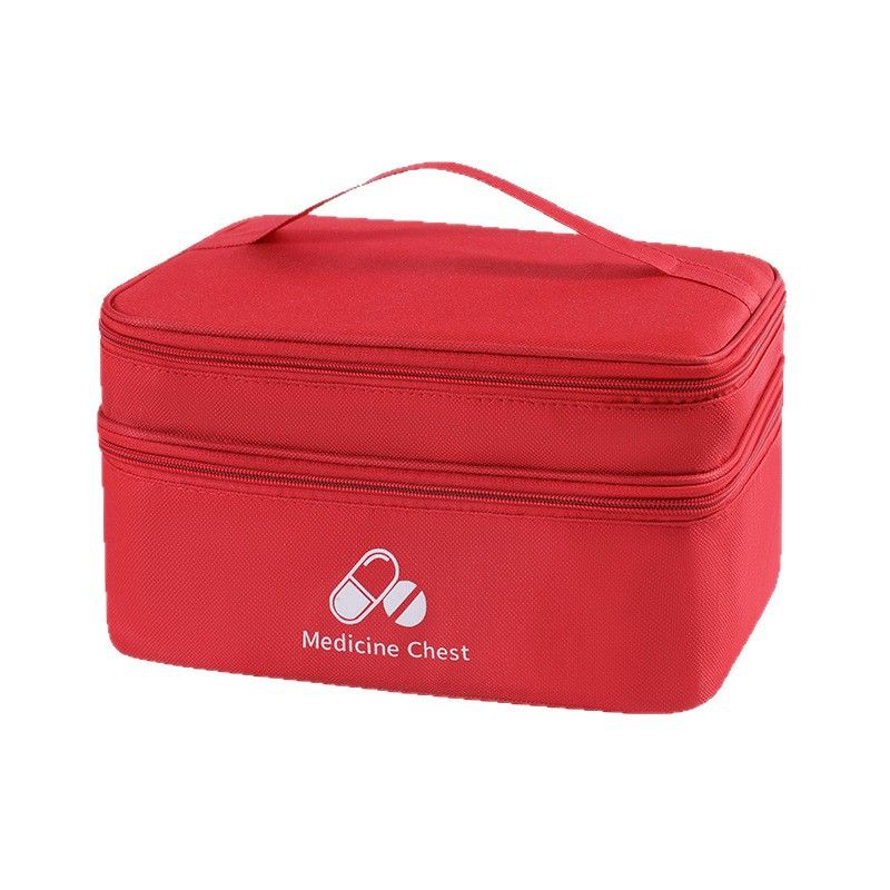 Double Layer Medical Bag Oxford Fabric Travel Storage view 3