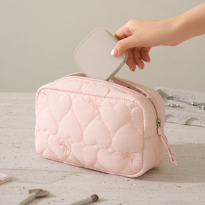 BELIAN Cosmetic Bag Nylon Travel Toiletry Organizer view 2