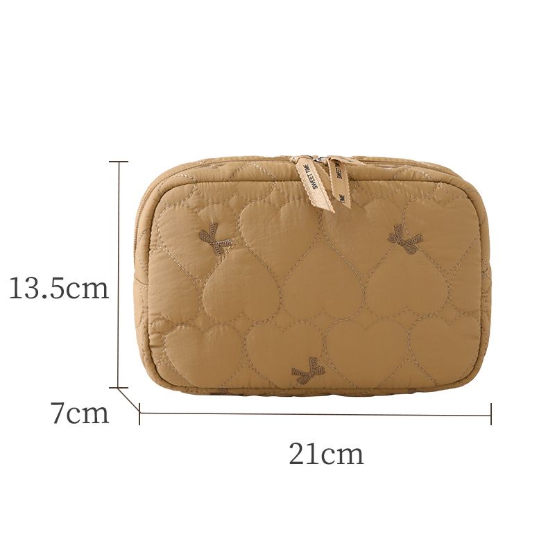 BELIAN Cosmetic Bag Nylon Travel Toiletry Organizer