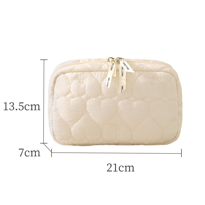 BELIAN Cosmetic Bag Nylon Travel Toiletry Organizer