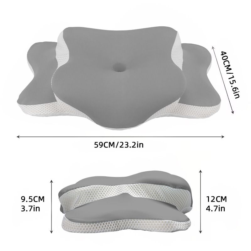 Dream Nest Butterfly Memory Foam Pillow Azure view 5