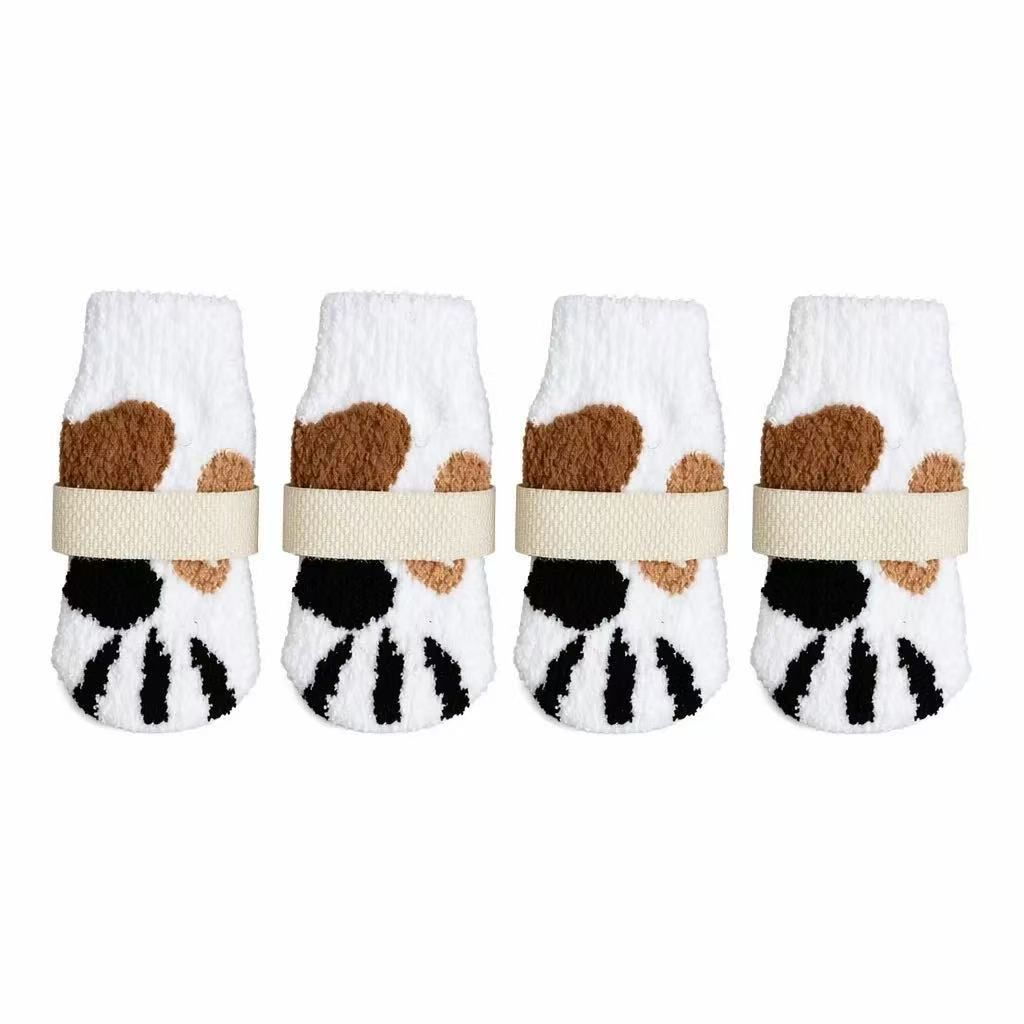 Dog Socks Non Slip Puppy Paw Protection 4 Pack view 3