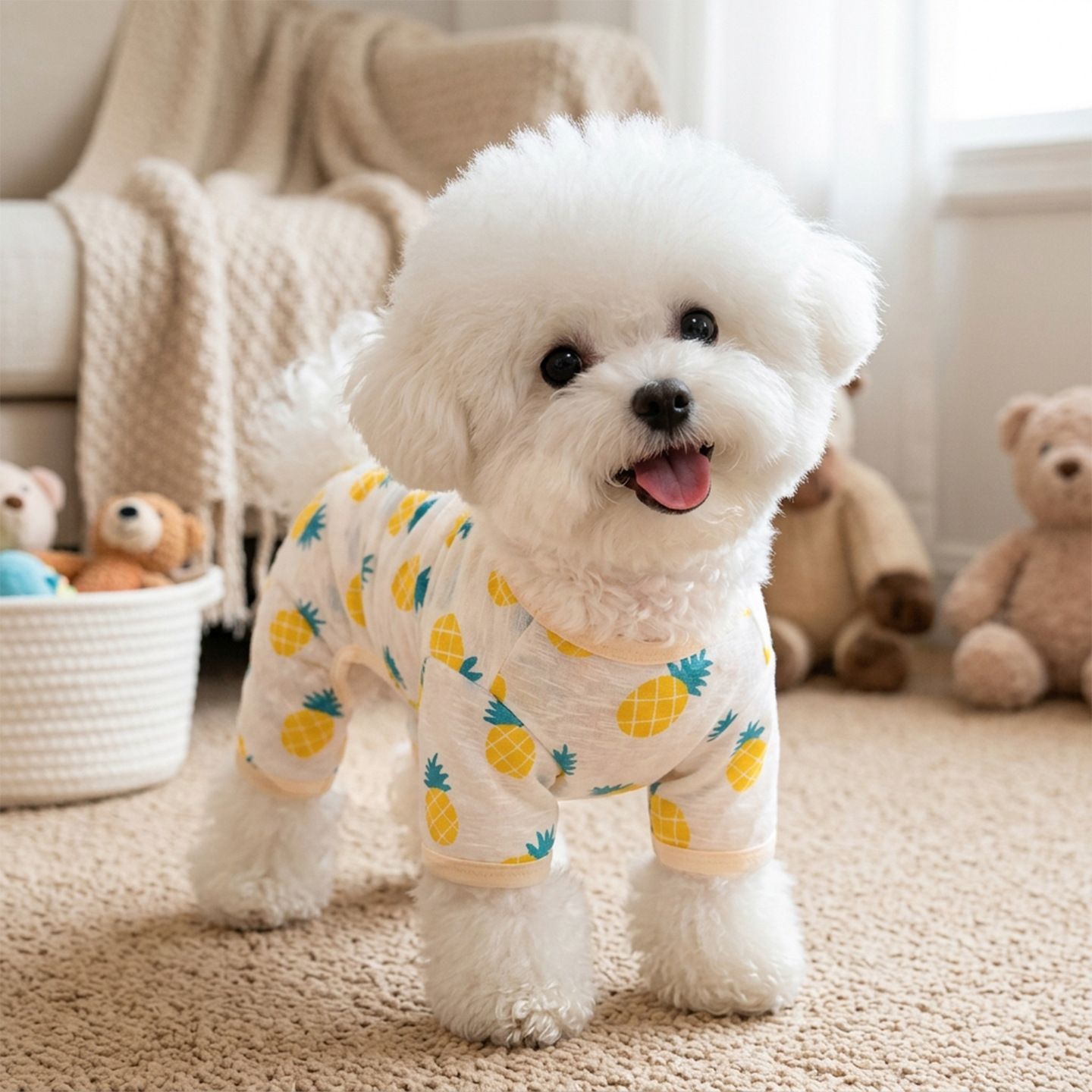 AMOOR Dog Clothes Four Leg Summer Thin Four-legged [Little Rabbit] view 2