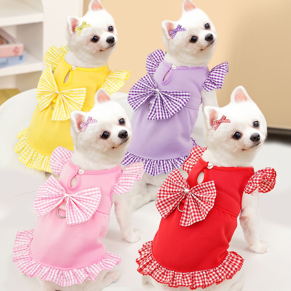 Dog Cat Dress Polyester Fleece Leash Large Breed 398C Purple Hoodie Sleeve view 3