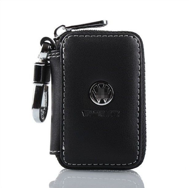 Ning zhi PU Key Case Cover for Kia Models Square bag: black Qi-asia view 3