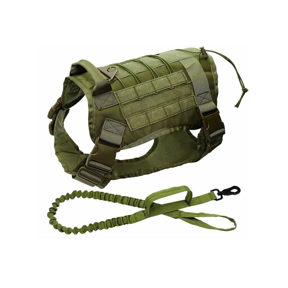 Dog Tactical Vest Polyester Military Style XXL view 5