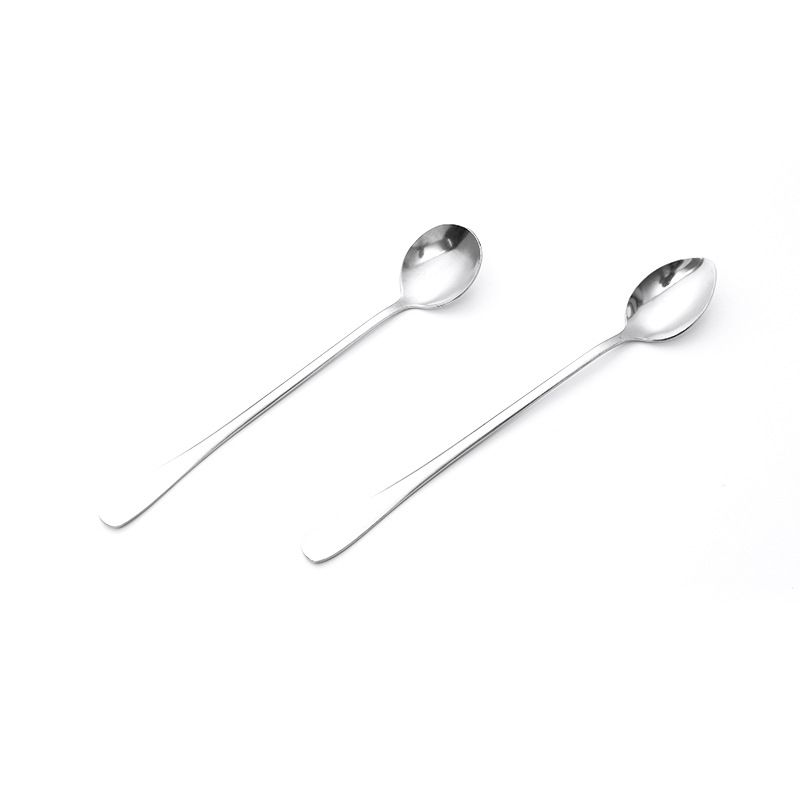 Zimoo Stainless Steel Spoon Long Handle Office Kitchen Round spoon view 6
