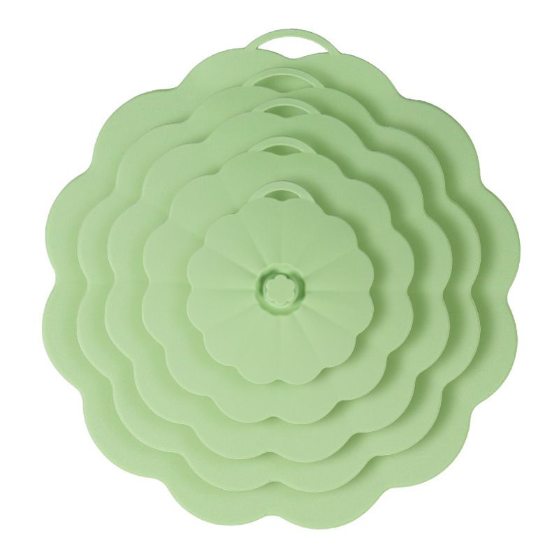 Food-Grade Silicone Stretchable Sealing Lids Set of 5 – Leak-Proof Reusable view 6