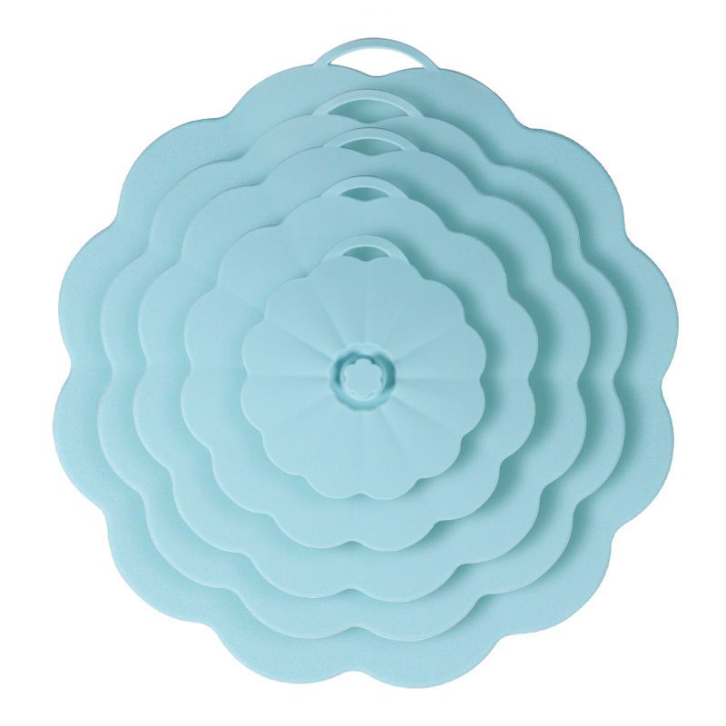 Food-Grade Silicone Stretchable Sealing Lids Set of 5 – Leak-Proof Reusable view 12
