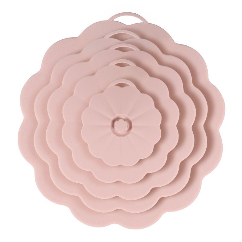 Food-Grade Silicone Stretchable Sealing Lids Set of 5 – Leak-Proof Reusable view 12
