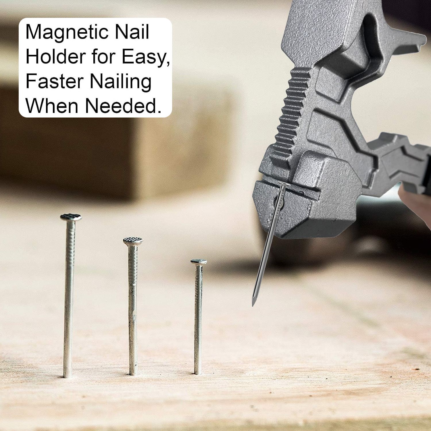 15-in-1 Demolition Tool with Forged Steel Head and Anti-Slip Handle for view 3