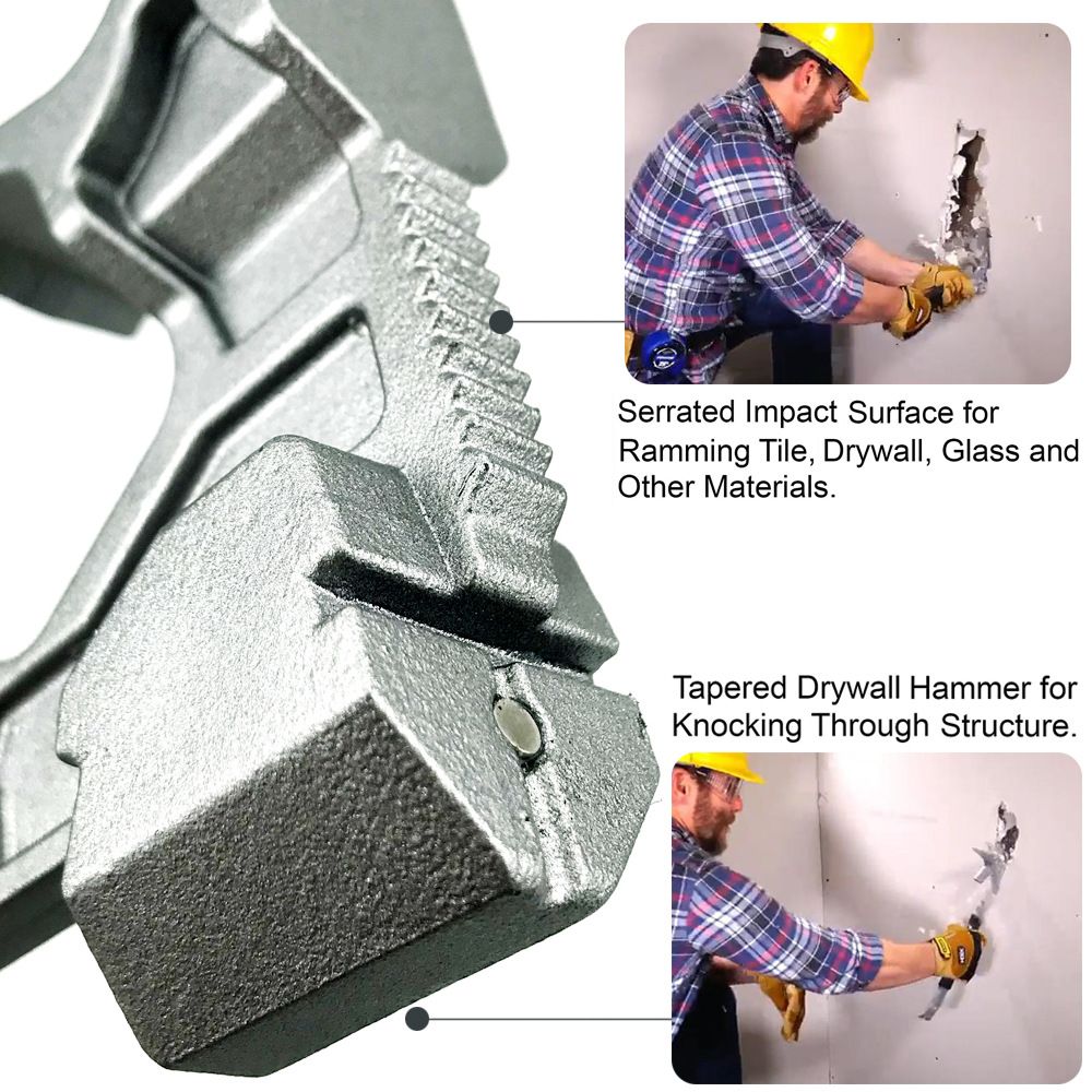 15-in-1 Demolition Tool with Forged Steel Head and Anti-Slip Handle for view 6