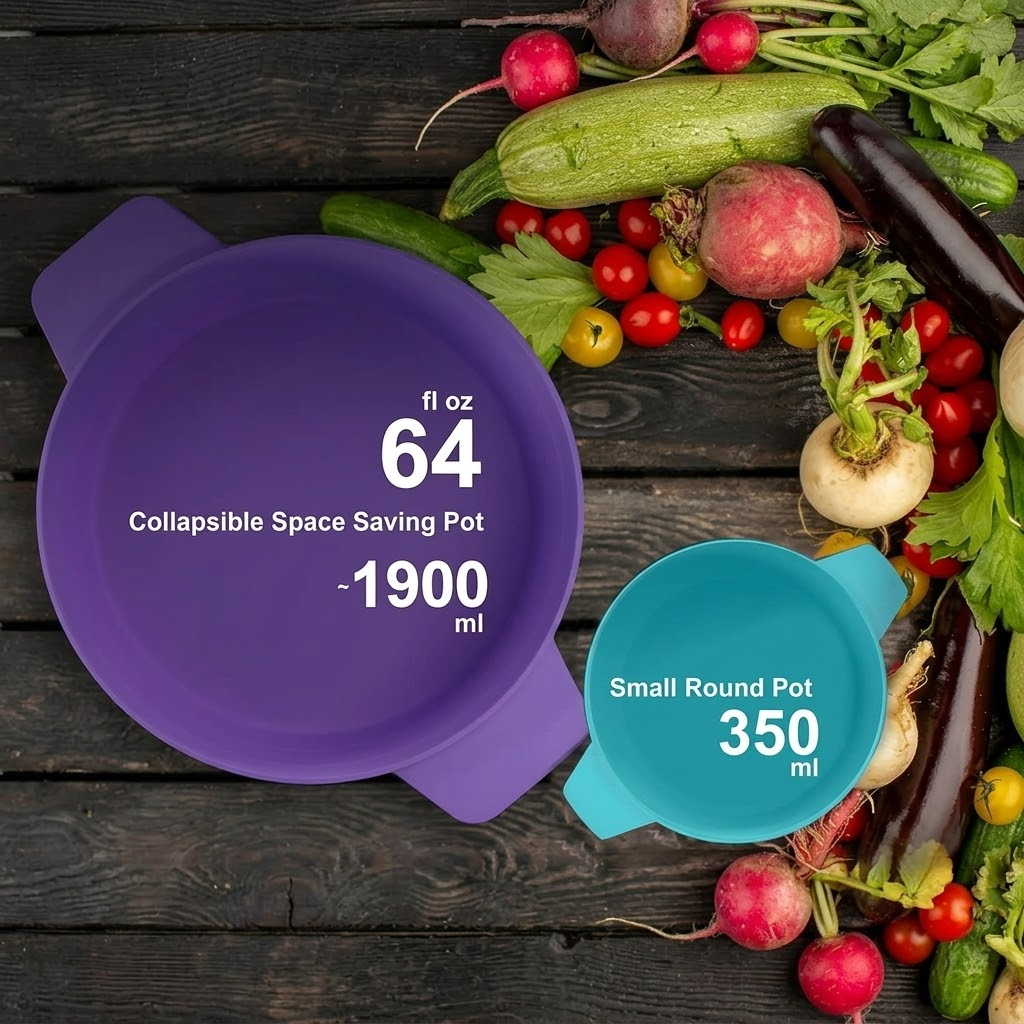 Effortlessly Steam, Heat, and Store Your Meals with This Collapsible Silicone view 6