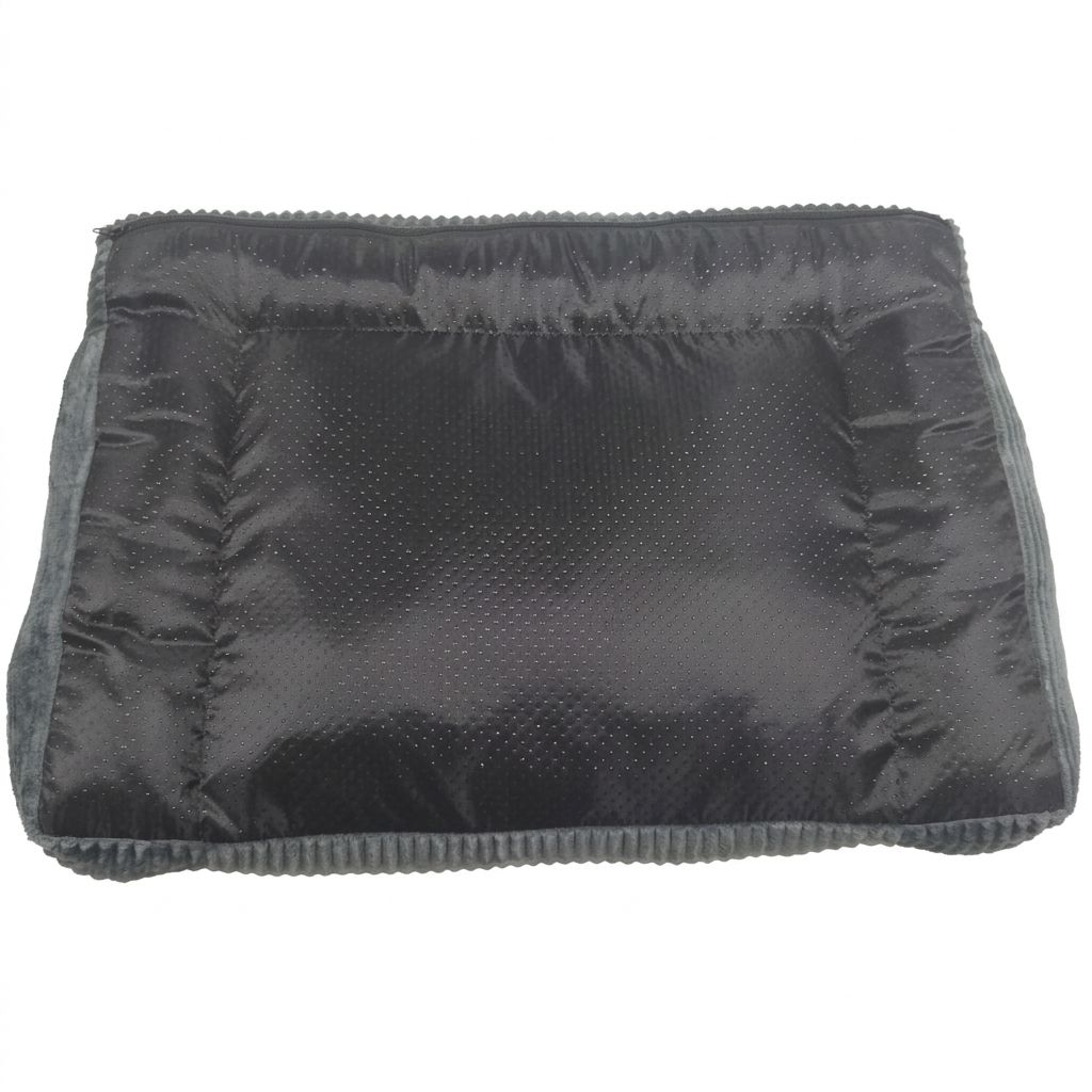 Soft Corduroy Pet Sofa Bed with Bolster Support for Cats and Small to Medium Dogs view 7
