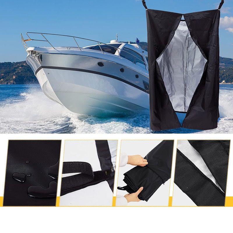 Portable Privacy Changing Shelter with Zippered Entry for Yachting and Outdoor view 3