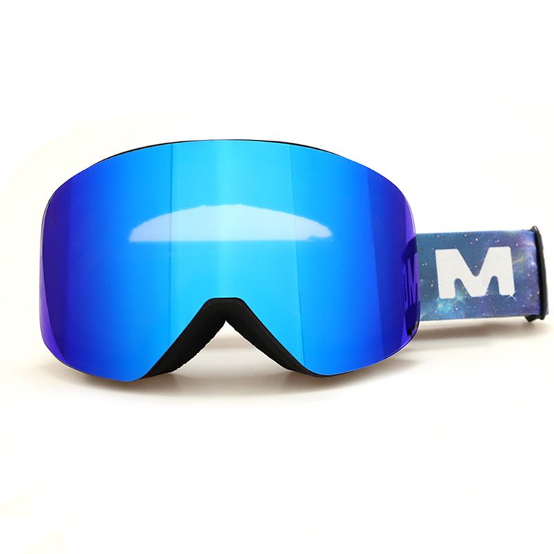 Magnetic Cylindrical Ski Goggles with UV400 Anti-Fog Dual-Lens view 11