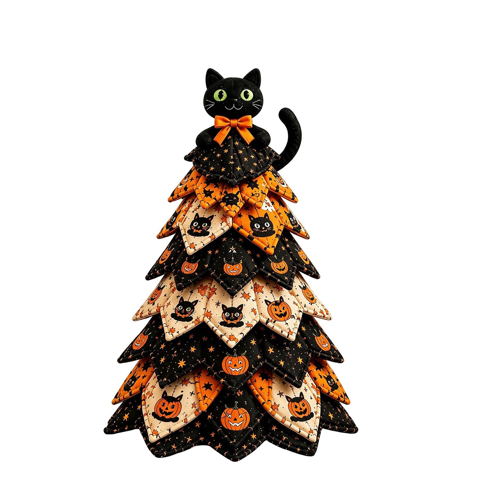 Spooky DIY Felt Halloween Tree Kit – Create a Whimsical Holiday Centerpiece view 14