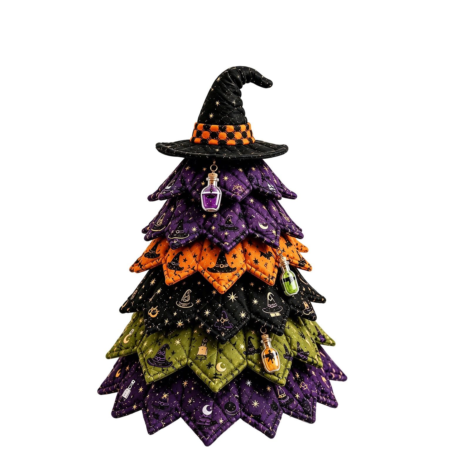 Spooky DIY Felt Halloween Tree Kit – Create a Whimsical Holiday Centerpiece