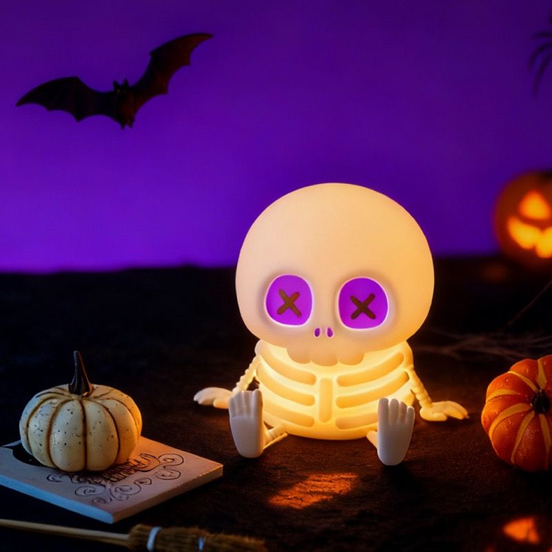 Adorable Mini Skull Night Light view 7