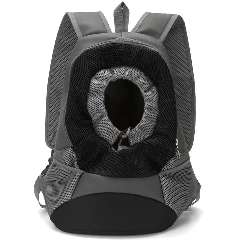 Ventilated Small Pet Carrier Backpack – Hands-Free Nylon Travel Bag with