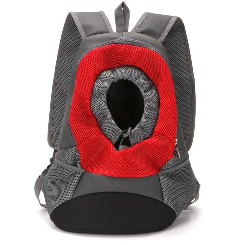 Ventilated Small Pet Carrier Backpack – Hands-Free Nylon Travel Bag with