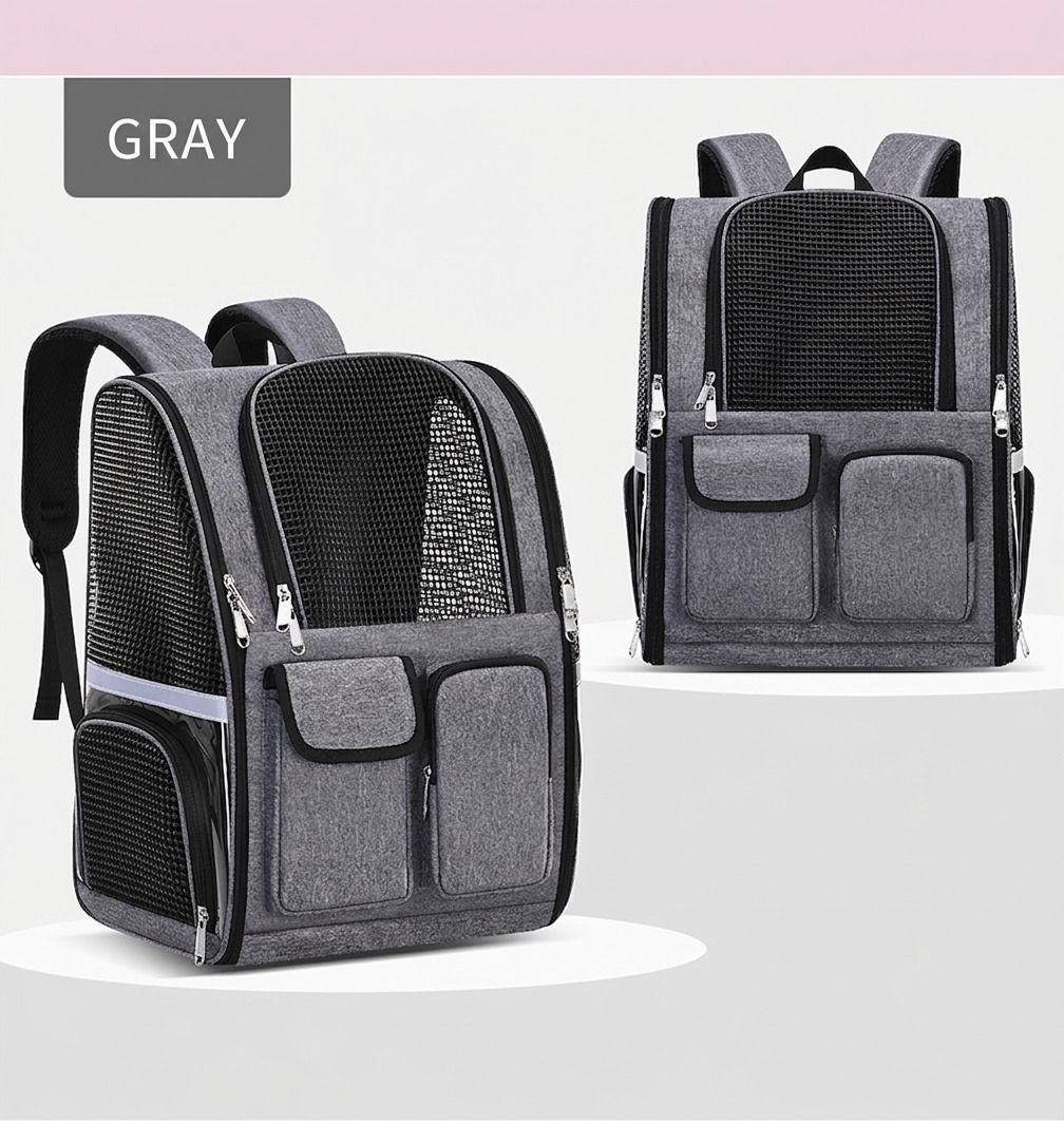Pet Carrier Backpack for Travel view 2
