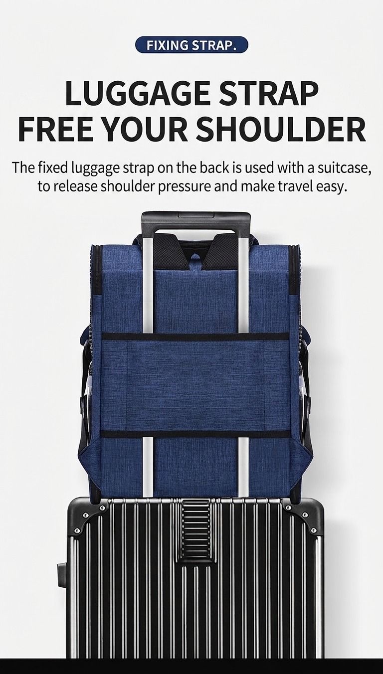 Pet Carrier Backpack for Travel view 7