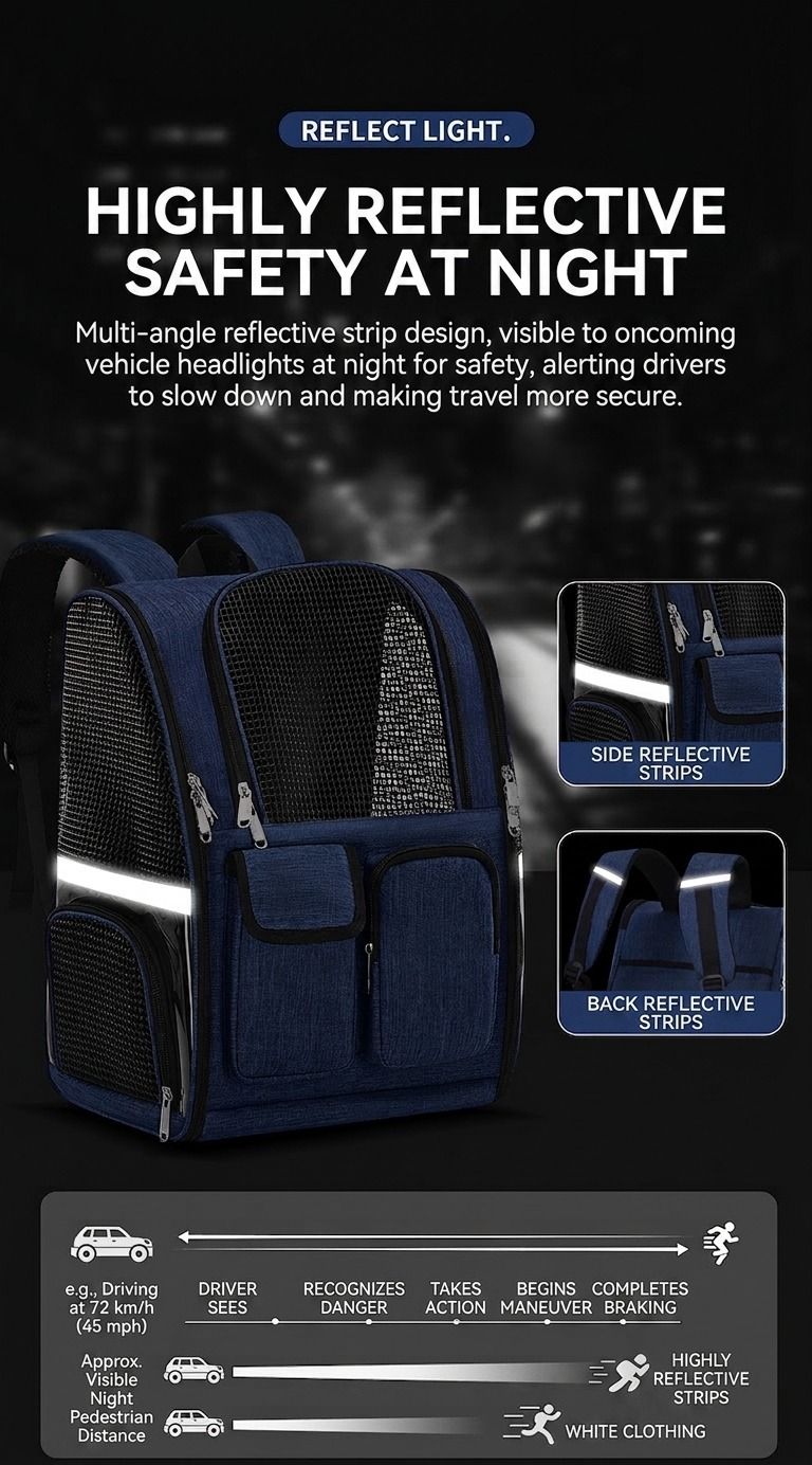Pet Carrier Backpack for Travel view 11