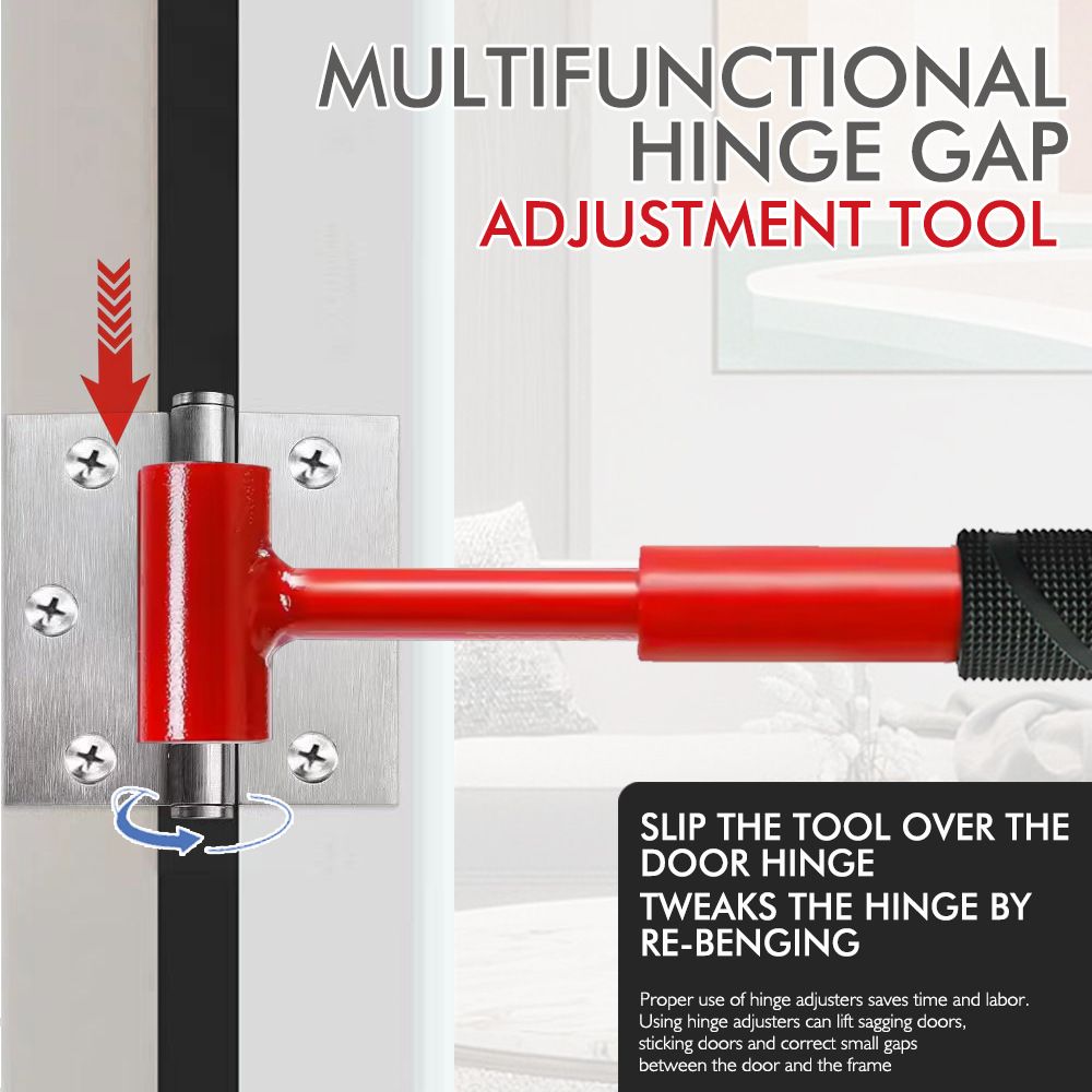 4-in-1 Hinge Gap Adjustment Wrench Set with Interchangeable Socket Heads for view 3