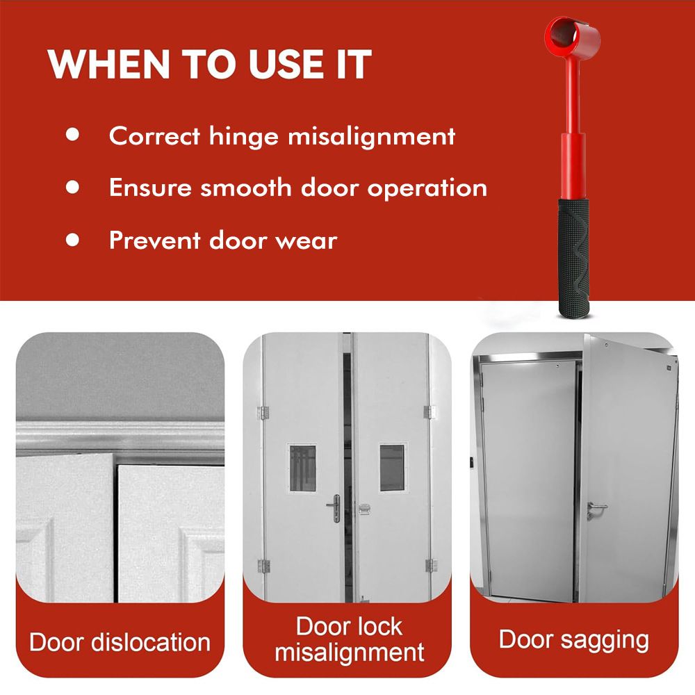 4-in-1 Hinge Gap Adjustment Wrench Set with Interchangeable Socket Heads for view 5