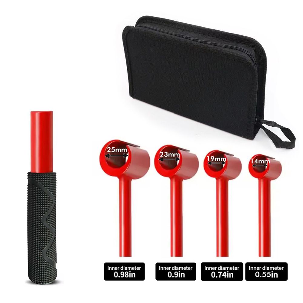 4-in-1 Hinge Gap Adjustment Wrench Set with Interchangeable Socket Heads for view 11