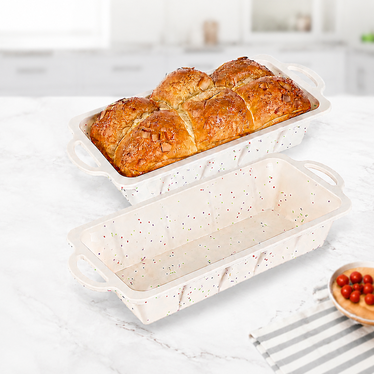 Wholesome Home-Baked Loaves Made Effortlessly with This Flexible Silicone