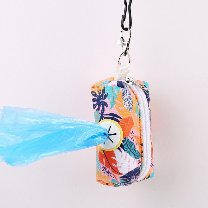 New Arrival Floral Print Dog Waste Bag Dispenser Carrier – Premium Durable view 15