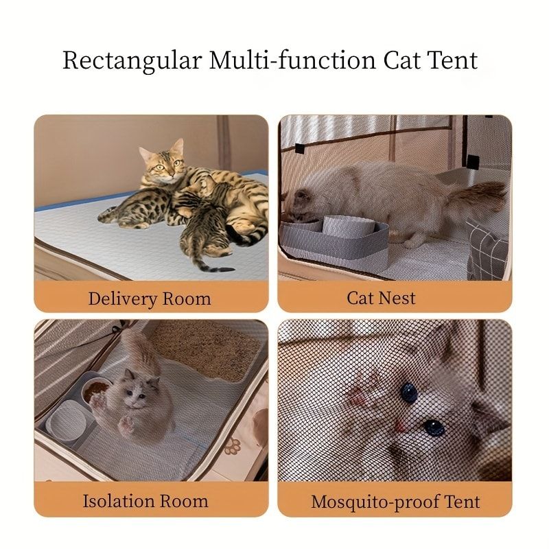 Foldable Pet Playpen with Zippered Top view 9