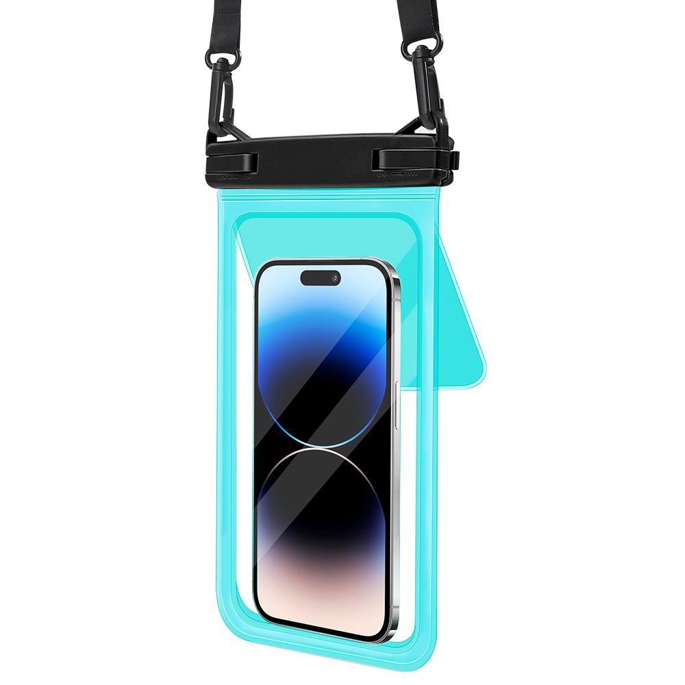 IPX8 Waterproof Phone Pouch with Adjustable Lanyard — image 1